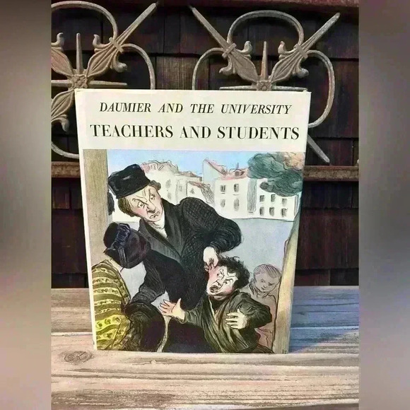 Other - Daumier and the University Teachers and Students. Printed in France 1970.